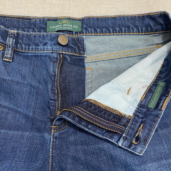 Lauren Ralph Lauren, Women’s Classic Bootcut Blue Jeans, Size 8 - Picture 5 of 14